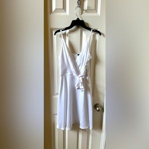 Express Ladies White Summer Dress